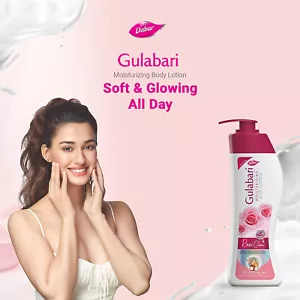 DABUR Gulabari Rose Moisturizing Body lotion, Paraben Free -400ML -Free Ship - Bild 1 von 12