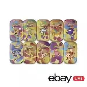 EN VIVO: 151 Pokémon de hojalata (arte de hojalata asignado aleatoriamente) x2 paquetes de refuerzo (abierto en vivo) - Imagen 1 de 2