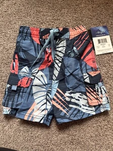 New With Tags Montego Swim Shorts From Kanu Surf- 4T - Picture 1 of 4