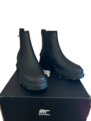 Sorel Women's Brex™ Boot Black Chelsea Waterproof  Boots       Size 9 - Image 1 of 4
