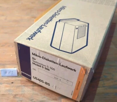 SIEMENS U5405-B5 COMPUTER MIKRO DISKETTEN LAUFWERK TYP 5.504 OVP VINTAGE  - Bild 1 von 4