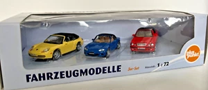 PlusPunkt 1:72 Fahrzeugset Porsche Mercedes BMW - TOP + OVP A317 - Picture 1 of 1