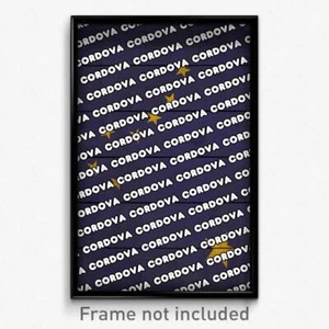 Cordova Alaska Poster (AK City Souvenir 11x17 Town Print) - Picture 1 of 1