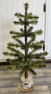 24” GENUINE GOOSE FEATHER CHRISTMAS TREE TABLETOP LIMITED QUANTITIES RETIRED - Picture 1 of 17