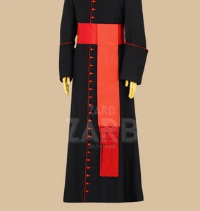 Custom Color Clergy Cincture Sash | Priest Cassock Belt Liturgical Vestment - Picture 1 of 2