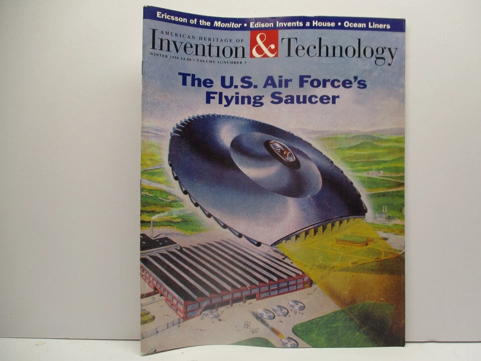 Winter 1996 American Heritage Of Invention & Technology Magazine Foto 1 de 1