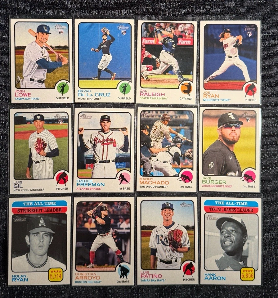 2022 Topps Heritage Base Complete Your Set You Pick Baseball Card #301-500 MLB - Image 1 of 1