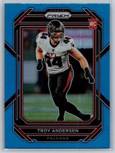Troy Andersen 2022 Panini Prizm Light Blue Prizm Rookie #394 Atlanta Falcons - Picture 1 of 2