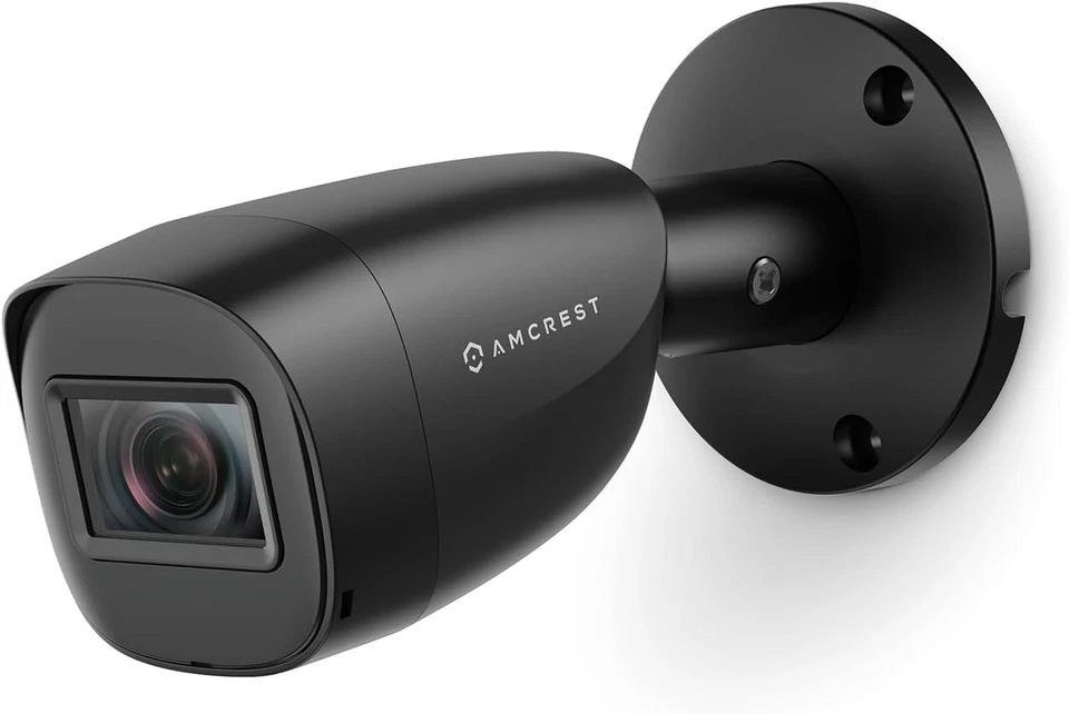 Amcrest Full HD 1080P 1920TVL Bullet Outdoor Security Camera (Quadbrid Black  - Image 1 of 4