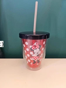 Disney Minnie Mouse Becher mit Farbwechsel Strohhalm. Neu! - Bild 1 von 4