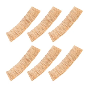 6pcs Artificial Thatch Roof: Miniature Thatch Roof Faux Grass - DIY Tiny Grass - Picture 1 of 12