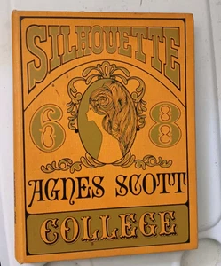 1968 Silhouette, the Agnes Scott College Yearbook Annual from Decatur, Georgia - Picture 1 of 2