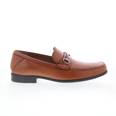 Johnston & Murphy 15-8230 Mens Brown Loafers & Slip Ons Casual Shoes - Image 1 of 4