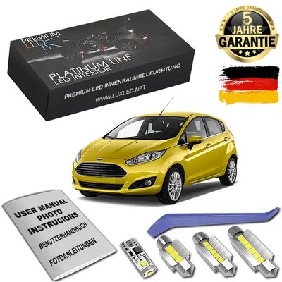 Ford Fiesta LED Innenraumbeleuchtung Premium Set Weiß 7 SMD Canbus 2008-2024