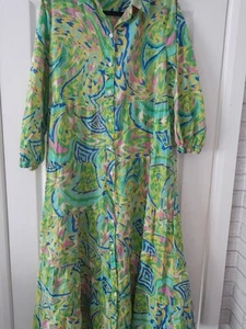Zara Multicoloured Shirt Dress Size M - Picture 1 of 3