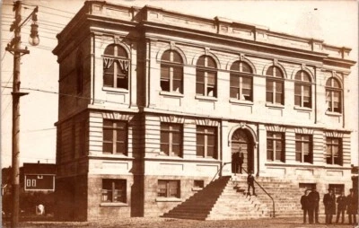 RPPC Postcard Post Office Grand Falls-Windsor Newfoundland c.1904-1920s    12623 - Image 1 of 2