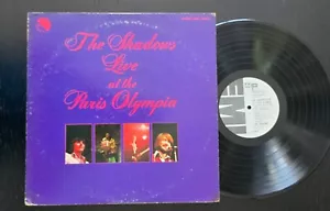 PROMO LP THE SHADOWS " LIVE AT THE PARIS OLYMPIA " PROOF JAPANESE EDITION LP - Picture 1 of 5