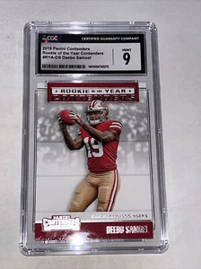 2019 Panini Contenders Deebo Samuel Rookie of the Year Contenders #RYA-DS CGC 9 - Picture 1 of 7