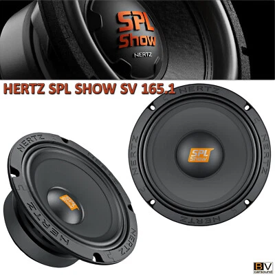 Hertz SPL Show SV 165.1 Midwoofer Mitteltöner Midrange 165mm 16,5 cm 6,5 in 97dB