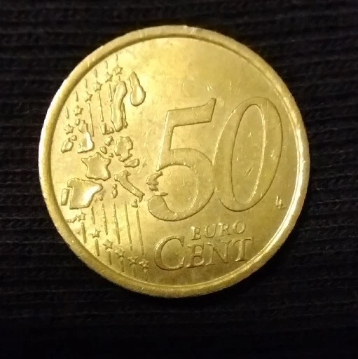 2002 Italy 50 Cent Euro Coin, Rare Collectors Coin - Image 1 of 4
