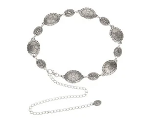 Women Western Boho Chain Belts Western Country Metal Belt Adjustable for Dres... - Picture 1 of 9