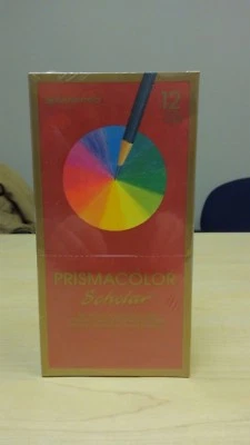 Prismacolor Scholar Colored Pencils, 12-Count Art pencils NIB-92804 - Image 1 of 2