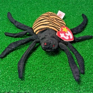 MWMT Ty Beanie Baby Spinner The Spider Retirado PE Spider Juguete de Peluche Envío GRATUITO - Imagen 1 de 10