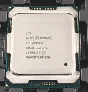 E5 2695 V4 Intel Xeon E5-2695 V4 SR2J1 18 Core 2.10GHz LGA 2011V3 CPU Processor - Picture 1 of 1