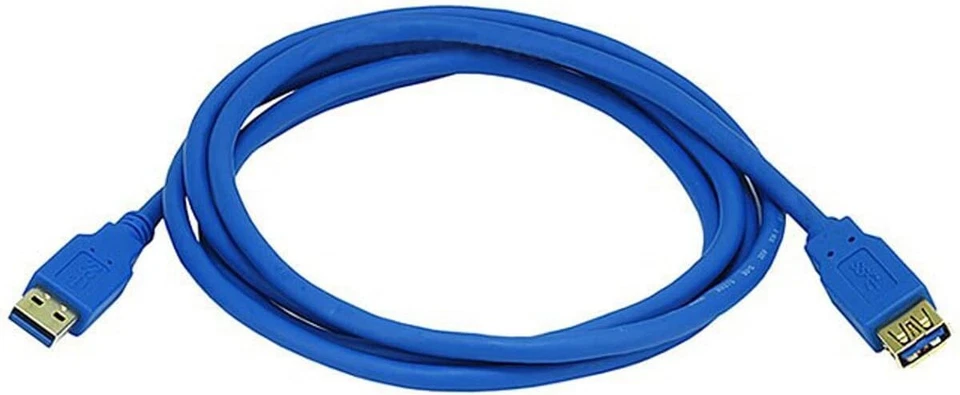 6-Feet USB 3.0 A Male to A Female Extension 28/24AWG Cable   6506 - Image 1 of 1