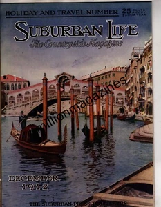 1912 Suburban Life December - Venice; Portland OR Rose Carnival; Christmas; - Picture 1 of 1