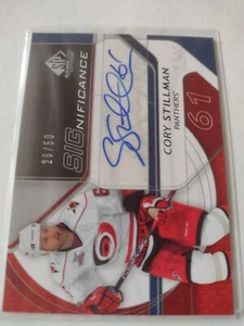 2008-09 SP Game Used SIGnificance Autograph Auto Cory Stillman 26/50 - Picture 1 of 1