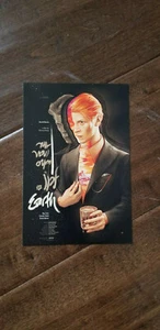 2019 SDCC COMIC CON EXCLUSIVE MONDO DAVID BOWIE MAN WHO FELL TO EARTH PROMO CARD - Picture 1 of 1