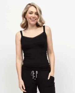 Cyberjammies Secret Support Vest Nancy SIZES 8 10 12 18 Black - Picture 1 of 7