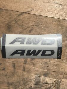 AWD Sticker - Offroading Decal 2 Pack Silver