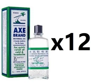 ( Pack of 12 ) Axe Brand Universal Medicated Oil ~ 56ml ~ EXP 2027 !!! - Picture 1 of 2