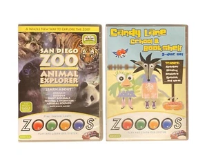 Sandy Lane School & Bookshelf (2-DVD SET) and San Diego Zoo Zoooos Game System - Picture 1 of 4