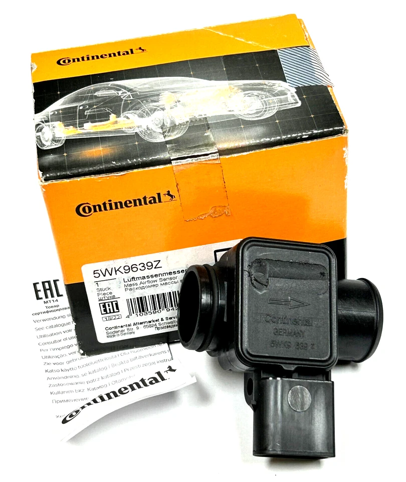 Sensor de masa de flujo de aire para inyección de aire secundaria para BMW 11721438814 Foto 1 de 4