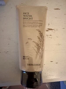 The Face Shop Rice Water Bright Rice Bran Gentle Exfoliating Cleanser 10.1 Oz - Picture 1 of 3