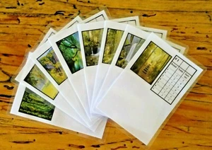Nature, Reusable Bridge Tallies, 2 Table, Great Prize or Gift - Picture 1 of 7