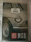 MG MGB Tourer *GHN4) Â & GT (GHD4) Driver'S Handbook (Uk Edition) 1968