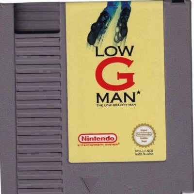 Nintendo NES - Low G Man: The Low Gravity Man - sehr guter Zustand - Bild 1 von 2