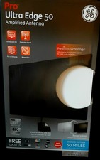 Flat hd digital indoor amplified tv antenna hdtv