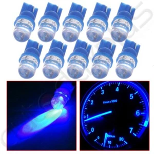 10X BLUE LED INSTRUMENT DASH GAUGE LIGHT LAMP FOR REPLACE T10 168 2825 W5W 2886X - Picture 1 of 5