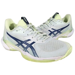 Asics Solution Speed FF 3 Womens Size 8 Green Running Shoes Sneakers 1042A250 - Picture 1 of 17