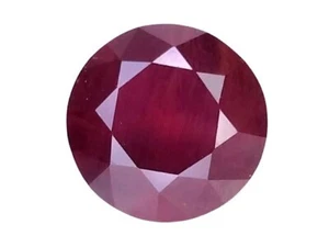 7.46Cts PURPLE PINK NATURAL RHODOLITE GARNET ROUND CUT LOOSE GEMSTONES,SEE VIDEO - Picture 1 of 3
