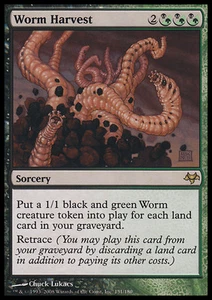 MTG WORM HARVEST EXC - RACCOLTO DEL VERME - EVN - MAGIC - Picture 1 of 1