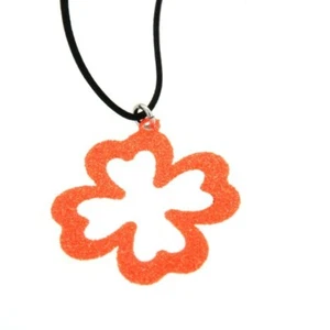 THY Necklace FLUO Female Four-leaf clover- FLUO4A - Bild 1 von 2