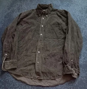 Uniqlo Hemd Cord Dunkel Grau Gr M Guter Zustand - Bild 1 von 3