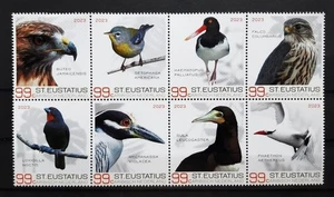 Caribbean Netherlands (St. Eustatius) 2023 FAUNA Animals BIRDS (II) - MNH - Picture 1 of 1