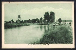 CPA Saint-Venant, La Lys - Picture 1 of 2